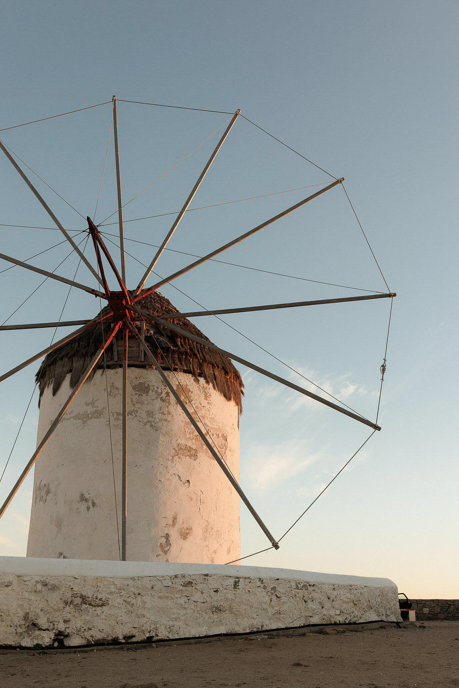 windmill in mykonos